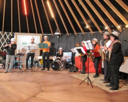 Inauguration de la Yourte Kazamaroffs